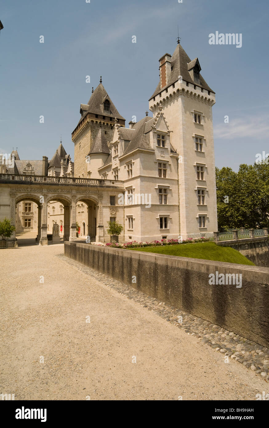 Chateau de Pau, the National Museum, Pau, Pyrénées-Atlantiques, South Western France, Europe Stock Photo