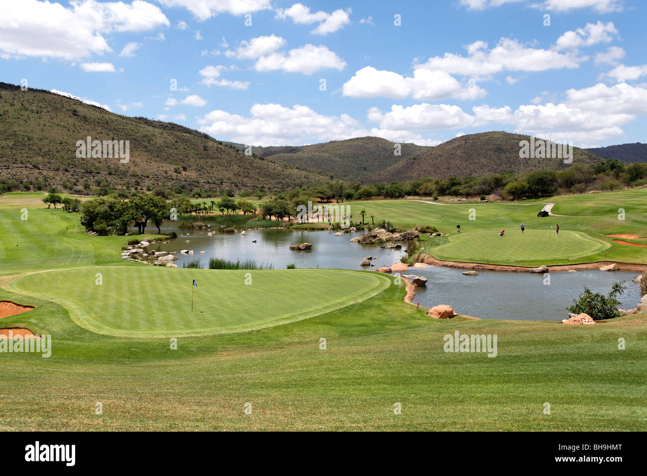 Sun City Golf Course Northwest Province , Johannesburg,South Africa Stock Photo