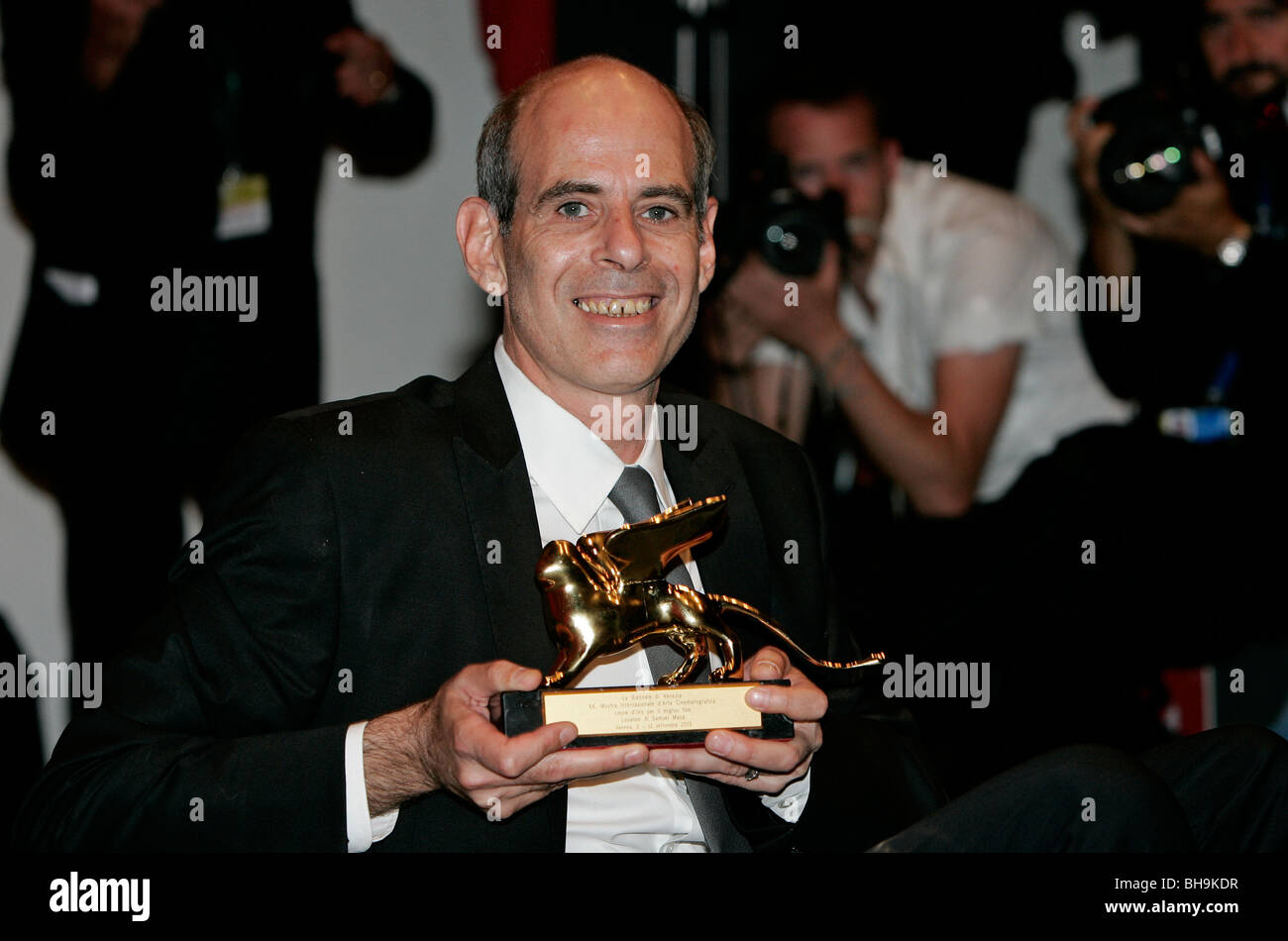 Samuel Mazon SAMUEL MAOZ WINNER PHOTOCALL VENICE FILM FESTIVAL LIDO VENICE ITALY 12 ...