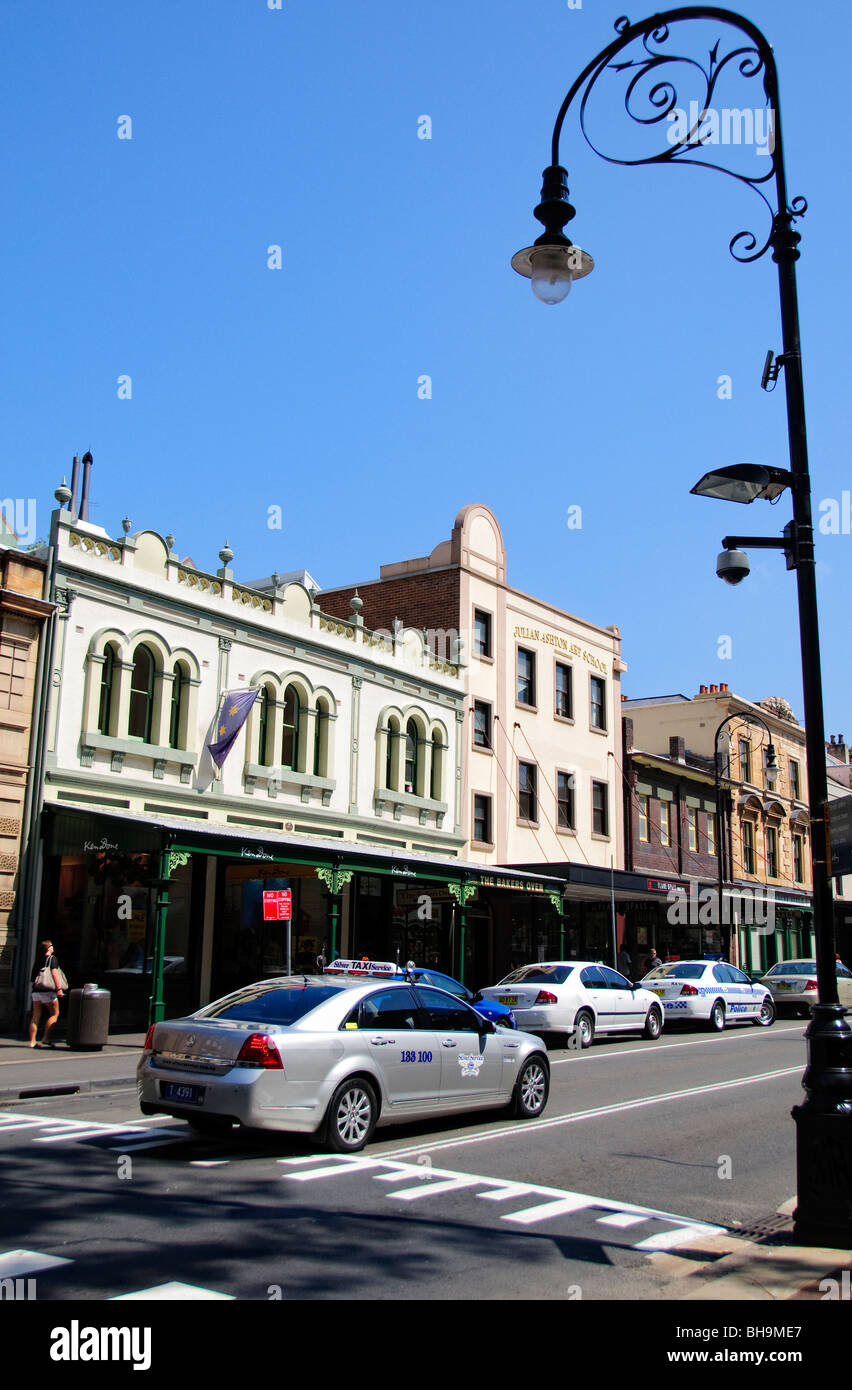 View of George Street in Downtown Sydney, Australia. Editorial Image -  Image of business, landmark: 211736280