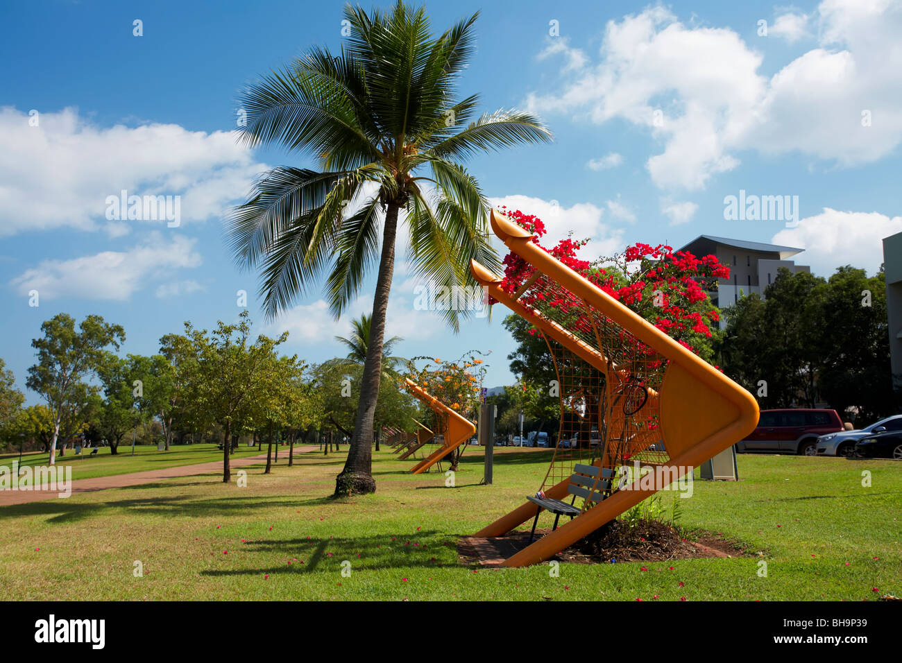 Darwin City Foreshore Park Stock Photo