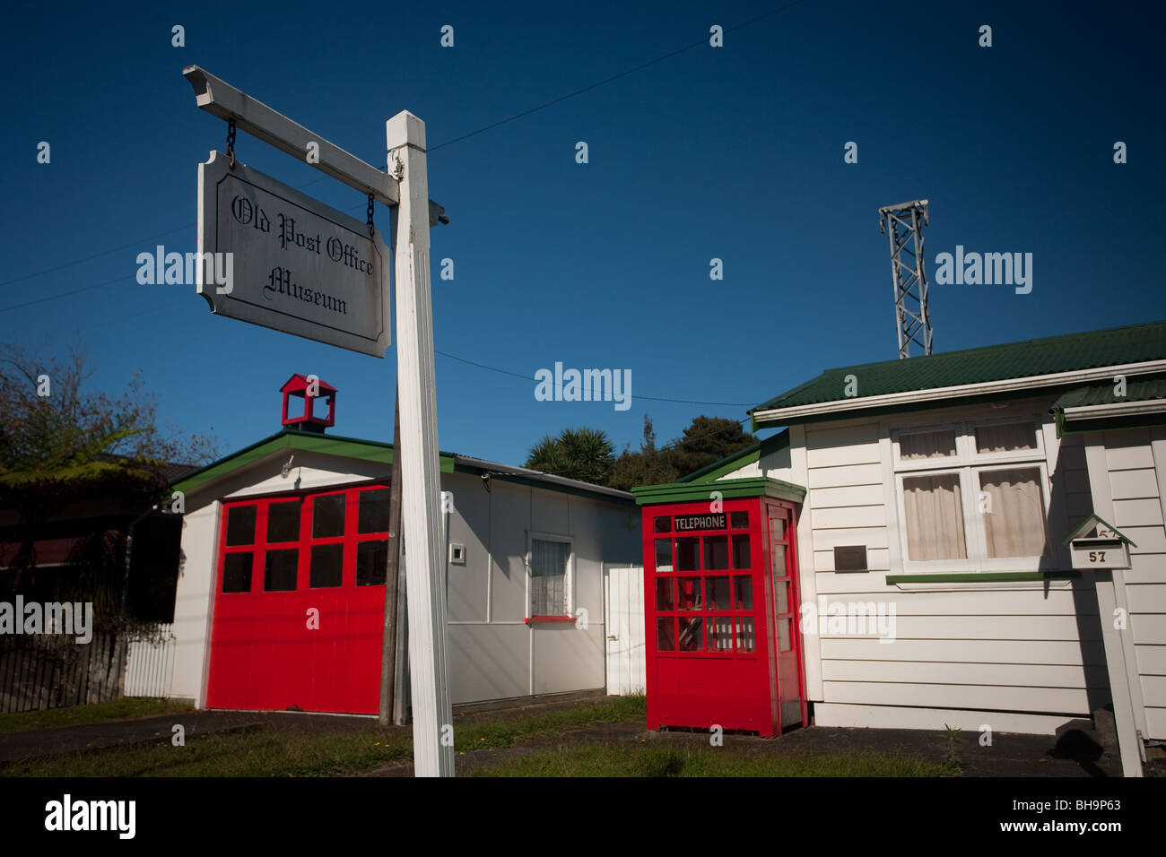 Old Post Office and Fire Station on Herald Island, Auckland, New