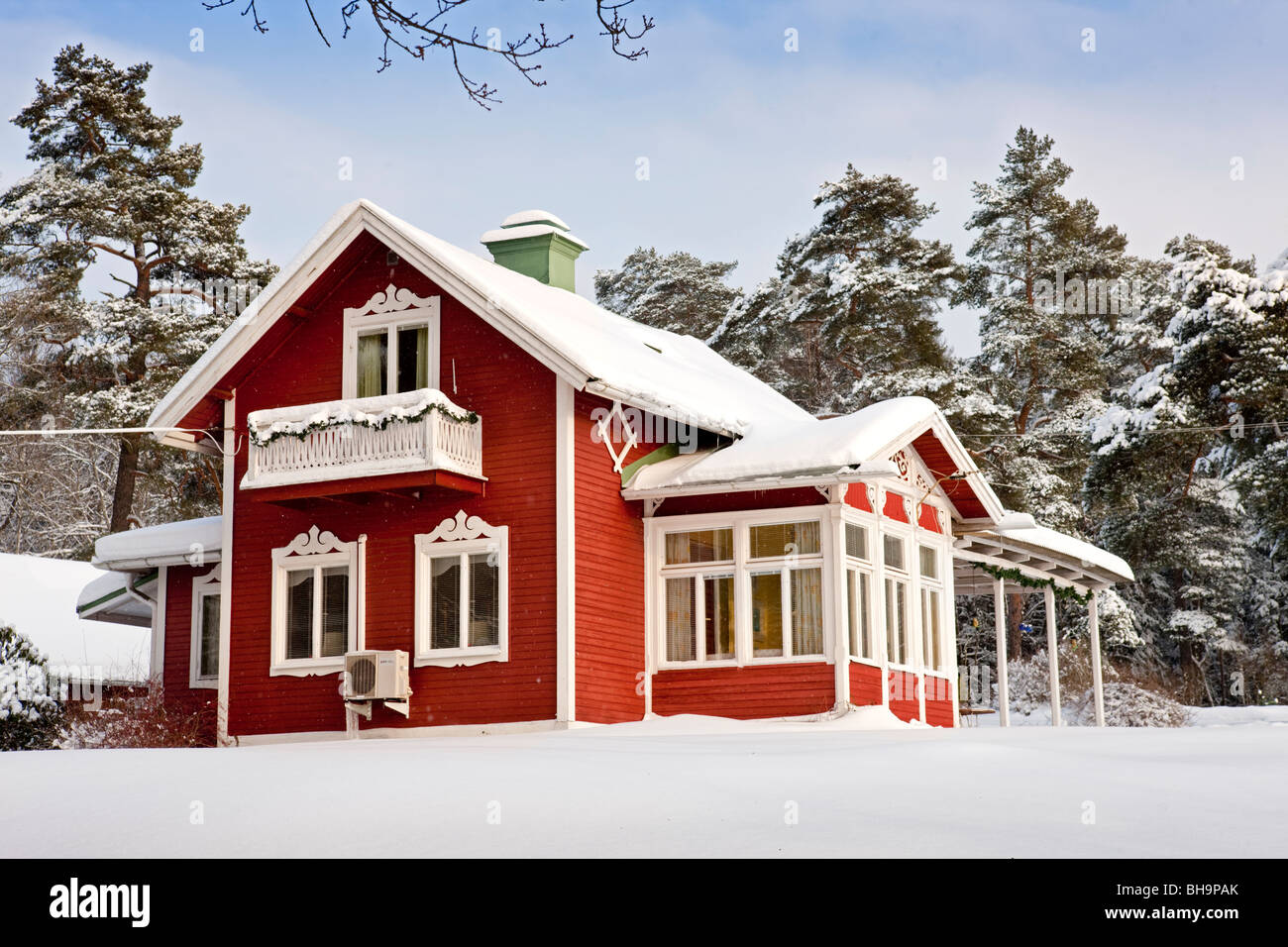 Kottlasjön, Kottla lake, Lidingö (Sweden) Stock Photo