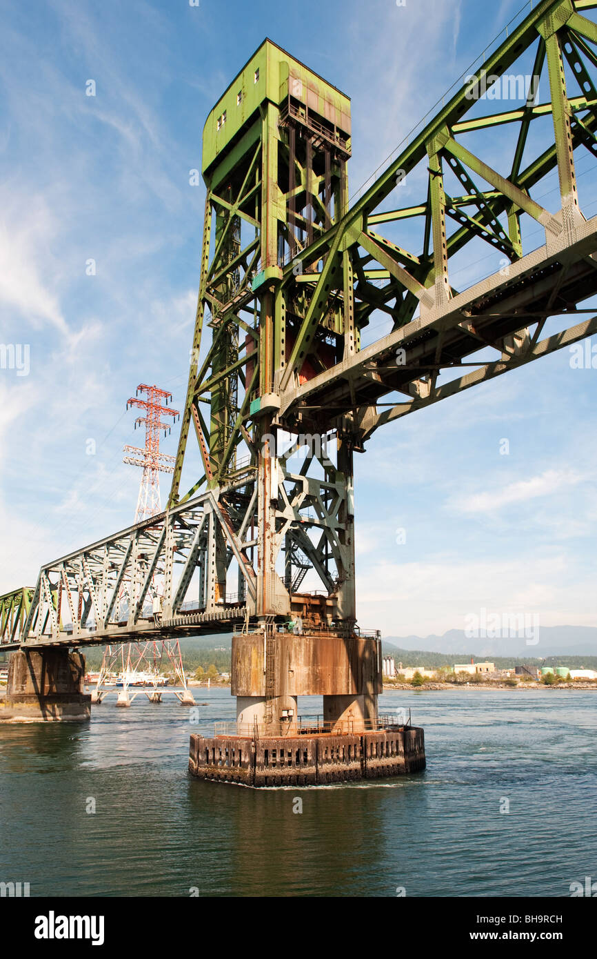 Vertical lift bridge vertical lift hires stock photography and images