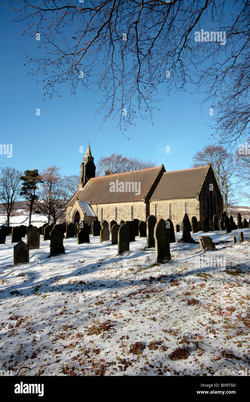 Church of Saint Hilda, Town Green, Bilsdale, North Yorkshire Moors Stock Photo