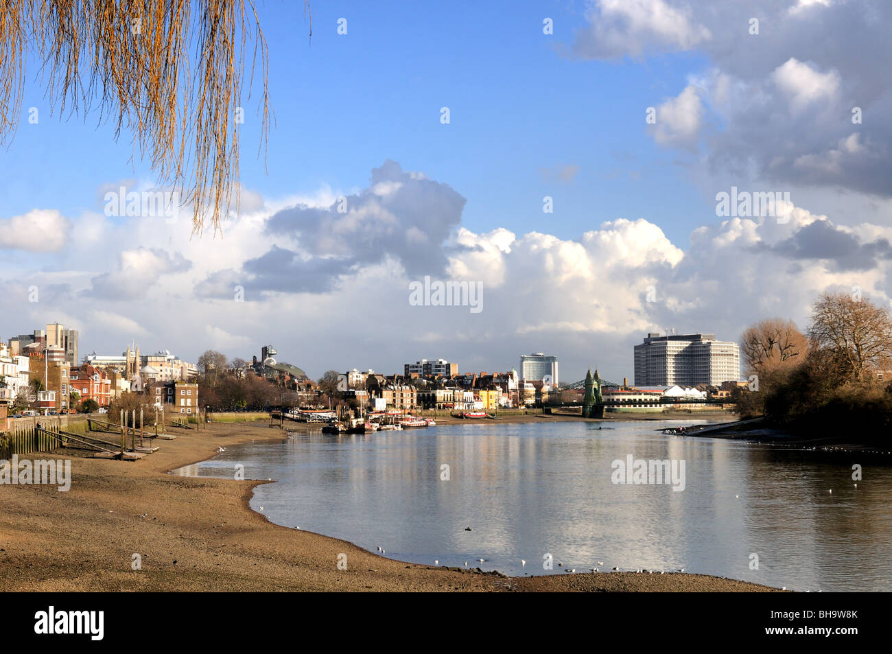 River Thames at Hammersmith Stock Photo