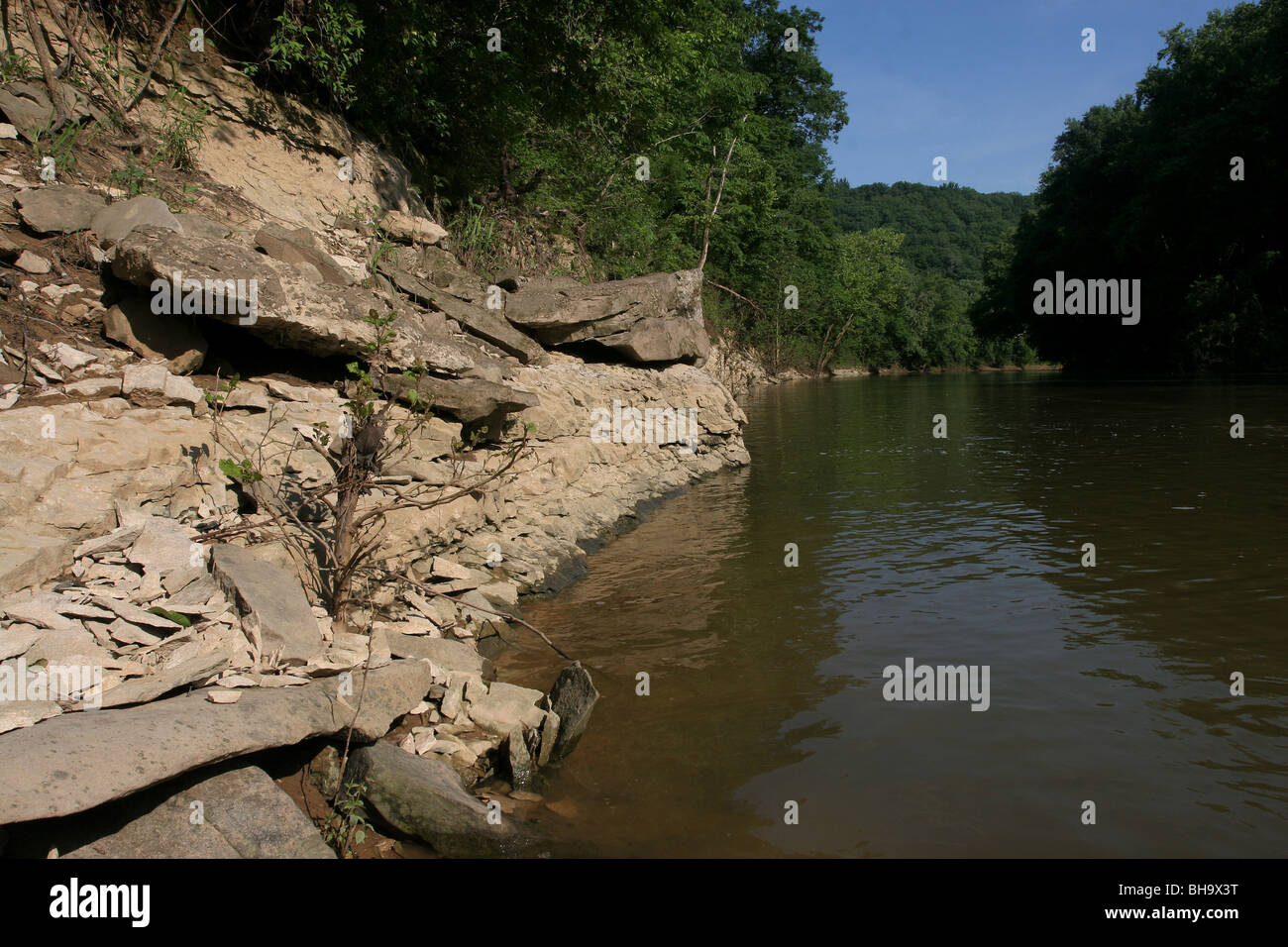 Green river Mammoth Cave National Park Kentucky Stock Photo Alamy