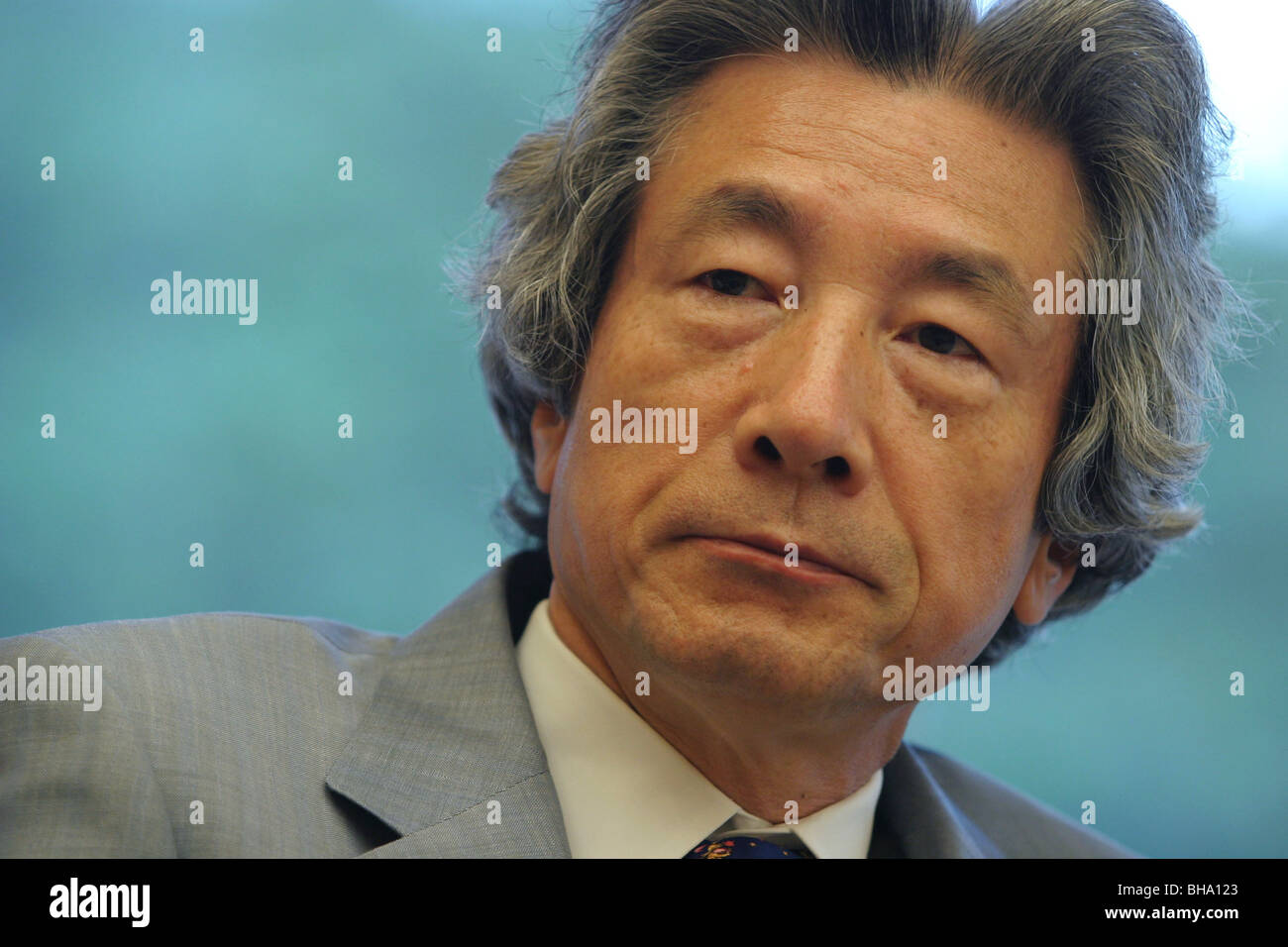 Junichiro Koizumi, (former) Prime Minister Of Japan, Tokyo, Japan. 27.09.05 Stock Photo