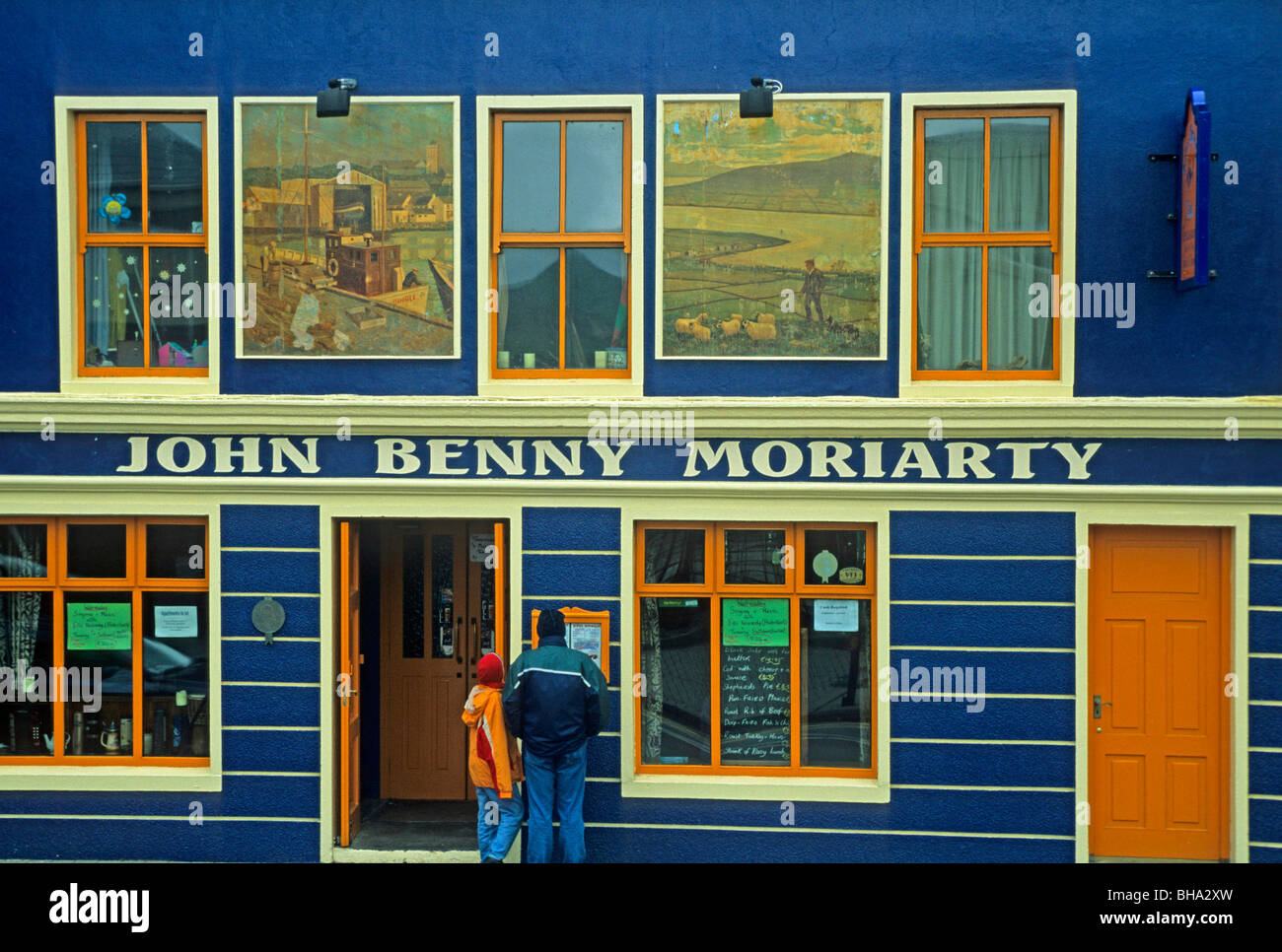 the pub John Benny Moriarty in Dingle Town, Republic of Ireland Stock Photo Alamy