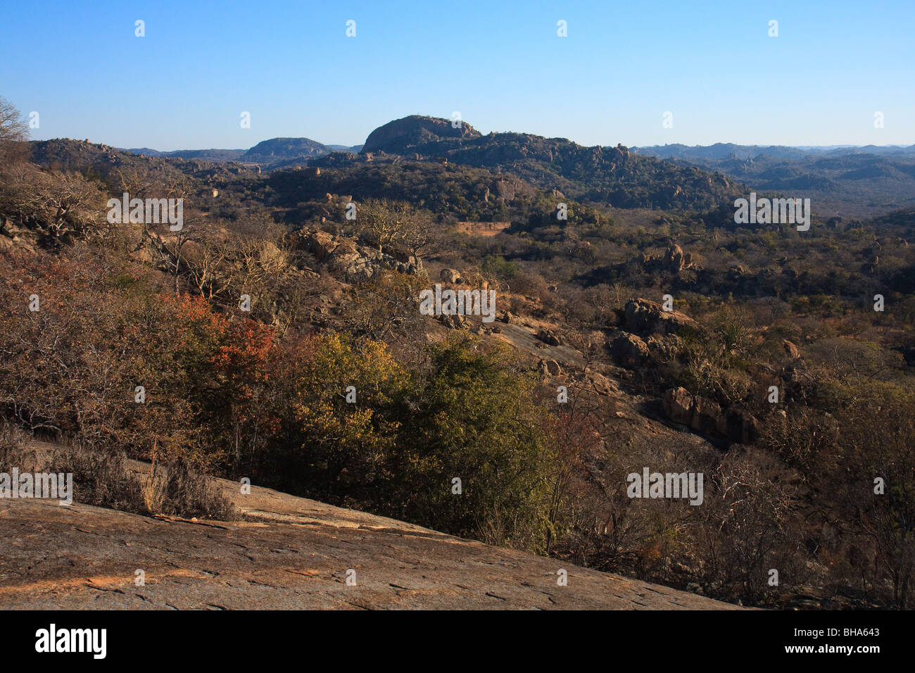 Africa Bulawayo Matobo Mountain Rock Zimbabwe Stock Photo Alamy