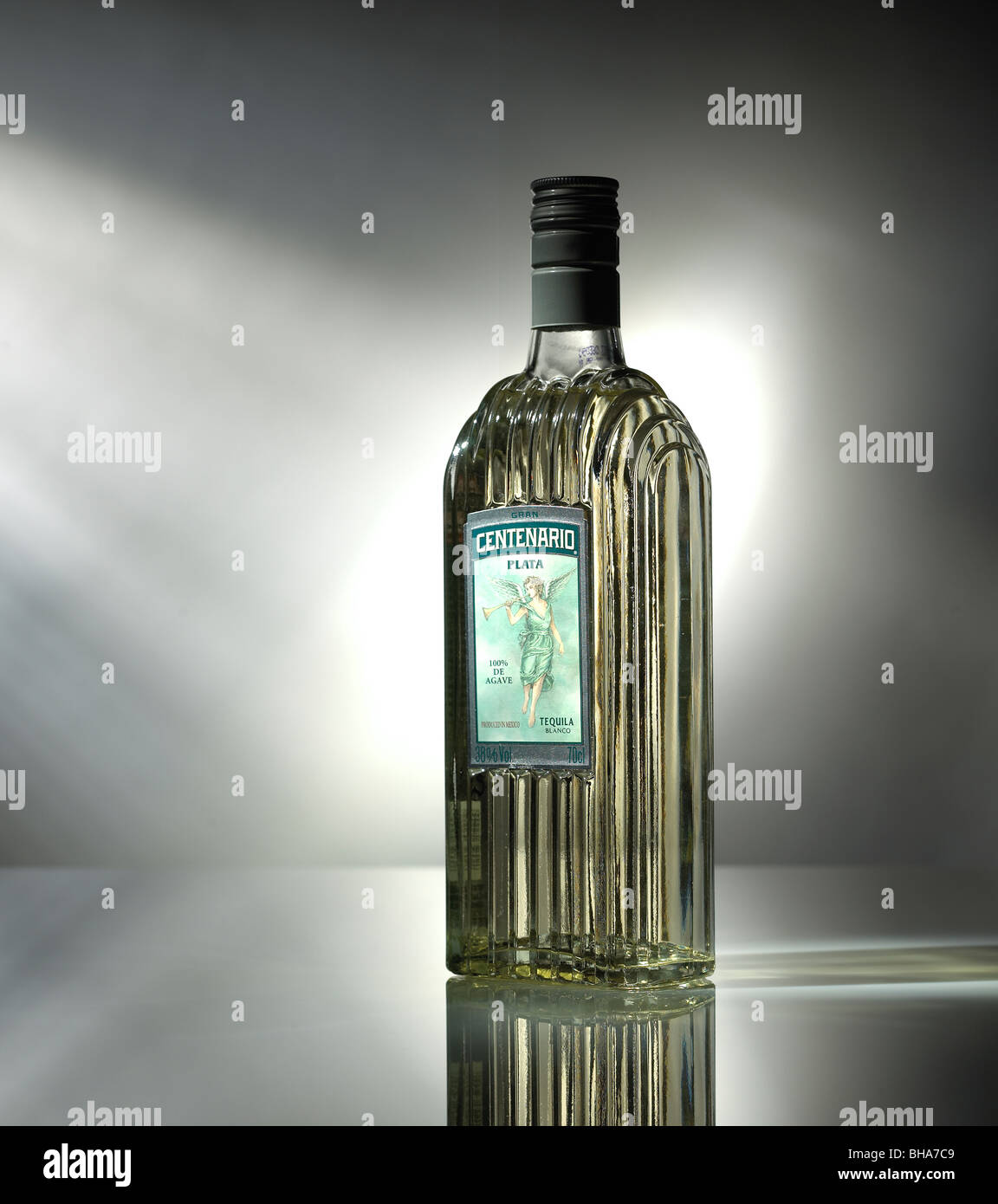 Centenario plata tequila blanco gran hires stock photography and