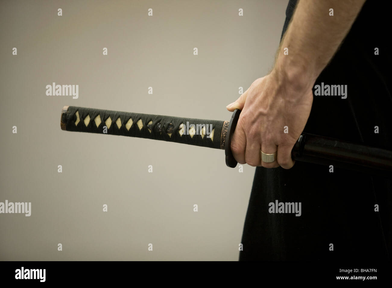 samurai sword training, Tokyo, Japan Stock Photo Alamy