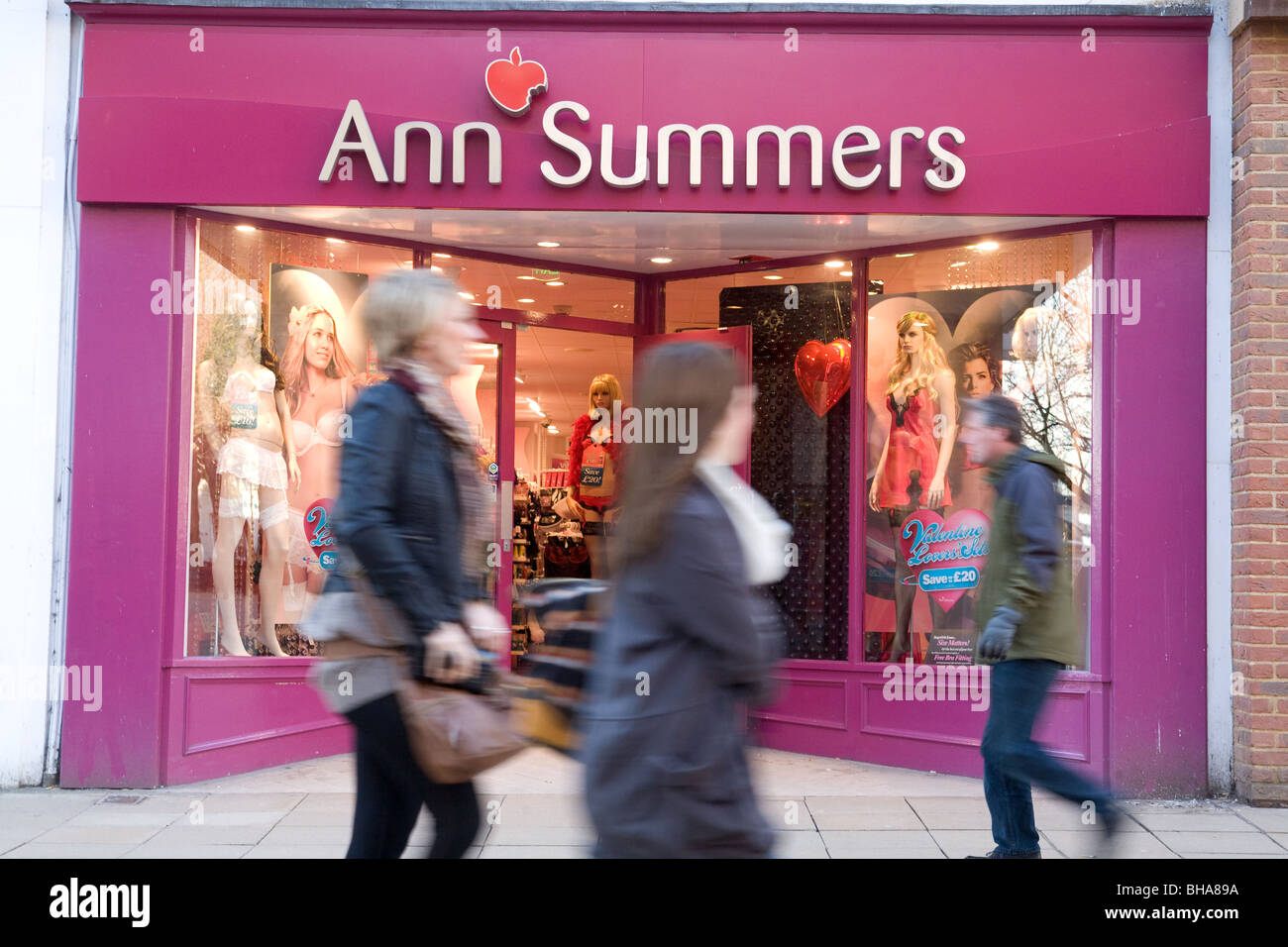 Ann Summers Store Stock Photo