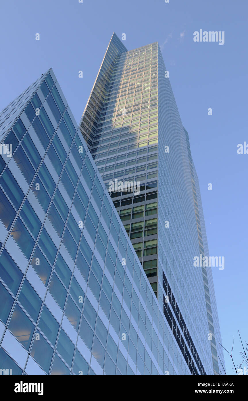 The new Goldman Sachs headquarters in Lower Manhattan. Stock Photo