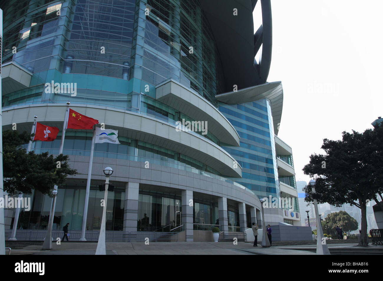 Hong Kong Convention and Exhibition Centre Stock Photo Alamy