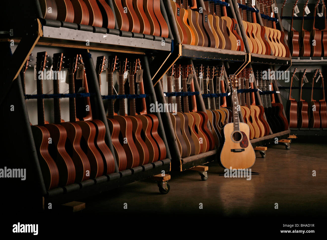 Martin Guitar factory Stock Photo Alamy