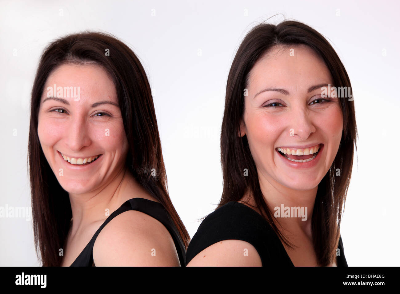 женщина близнецы внешность