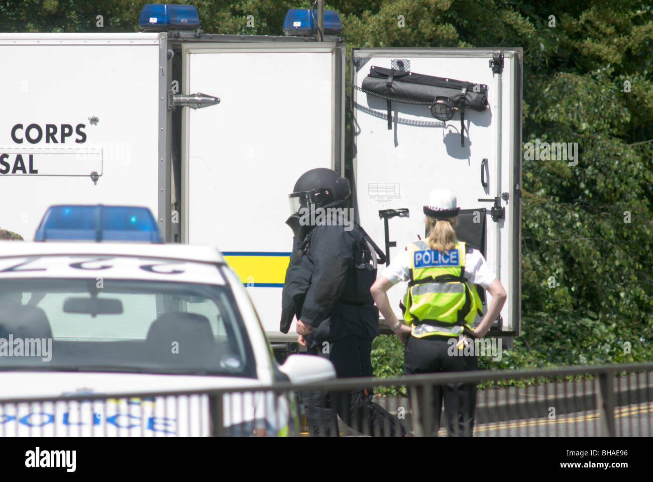 Royal Logistics Corps Bomb Disposal unit UK Stock Photo