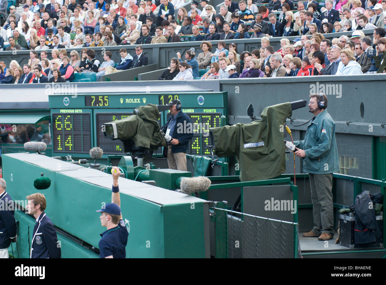 Wimbledon centre court Stock Photo Alamy