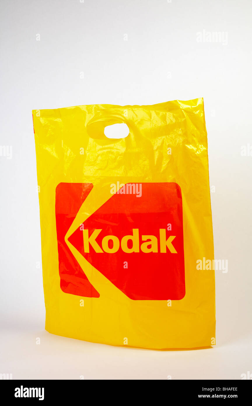 Plastic carrier bag from Kodak Stock Photo Alamy