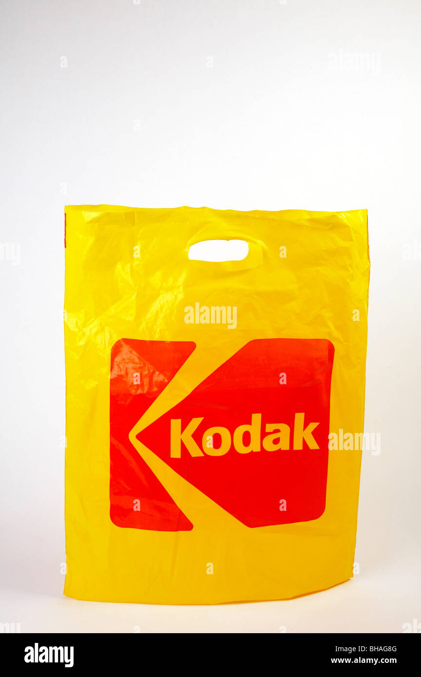 Plastic carrier bag from Kodak Stock Photo Alamy