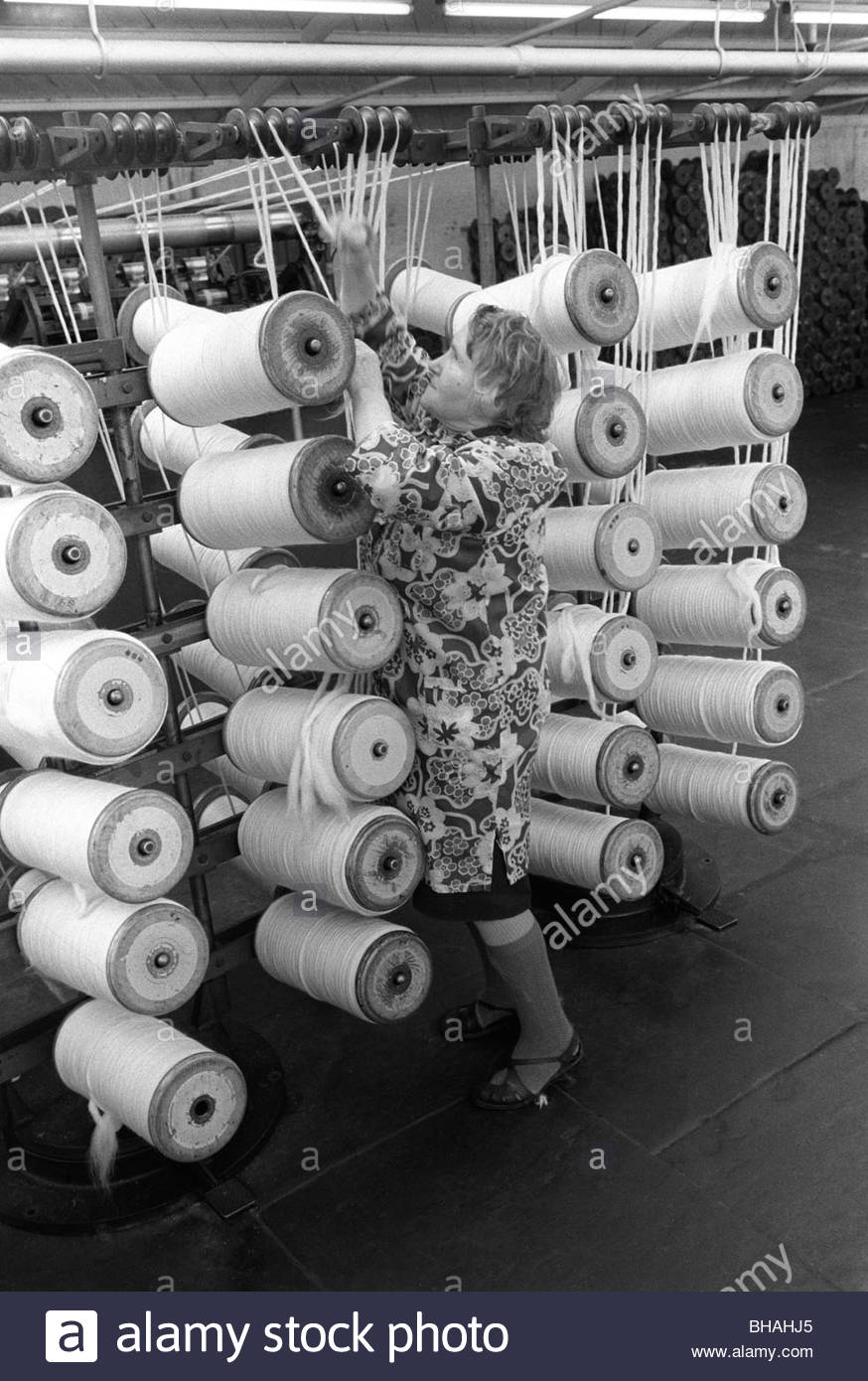 Salt Mills. Saltaire near Shipley Bradford West Yorkshire England Stock