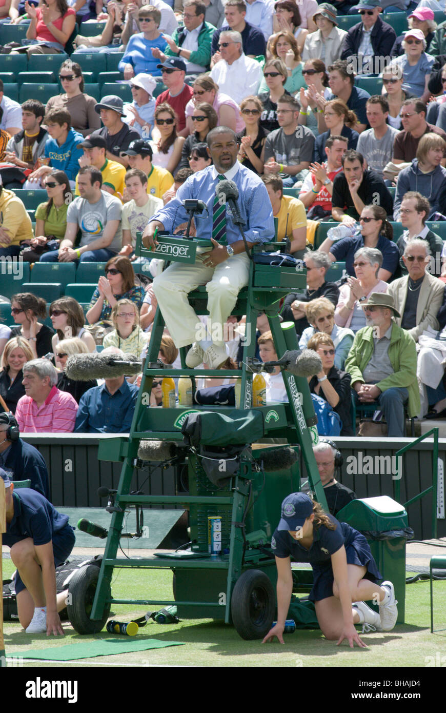 Wimbledon centre court Stock Photo