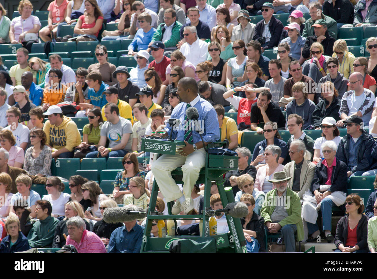 Wimbledon centre court Stock Photo