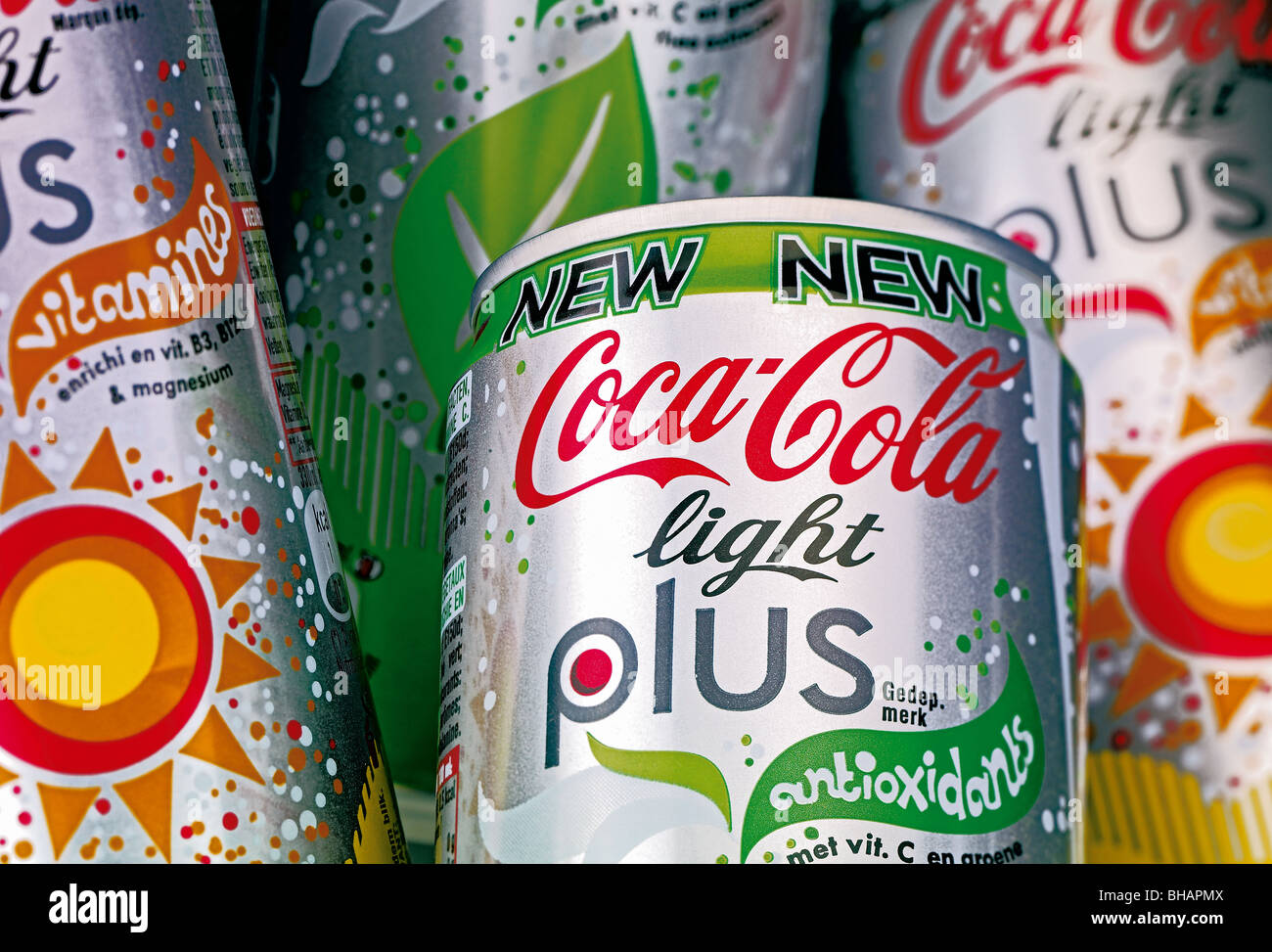 Aluminium Drinks Cans Stock Photo Alamy