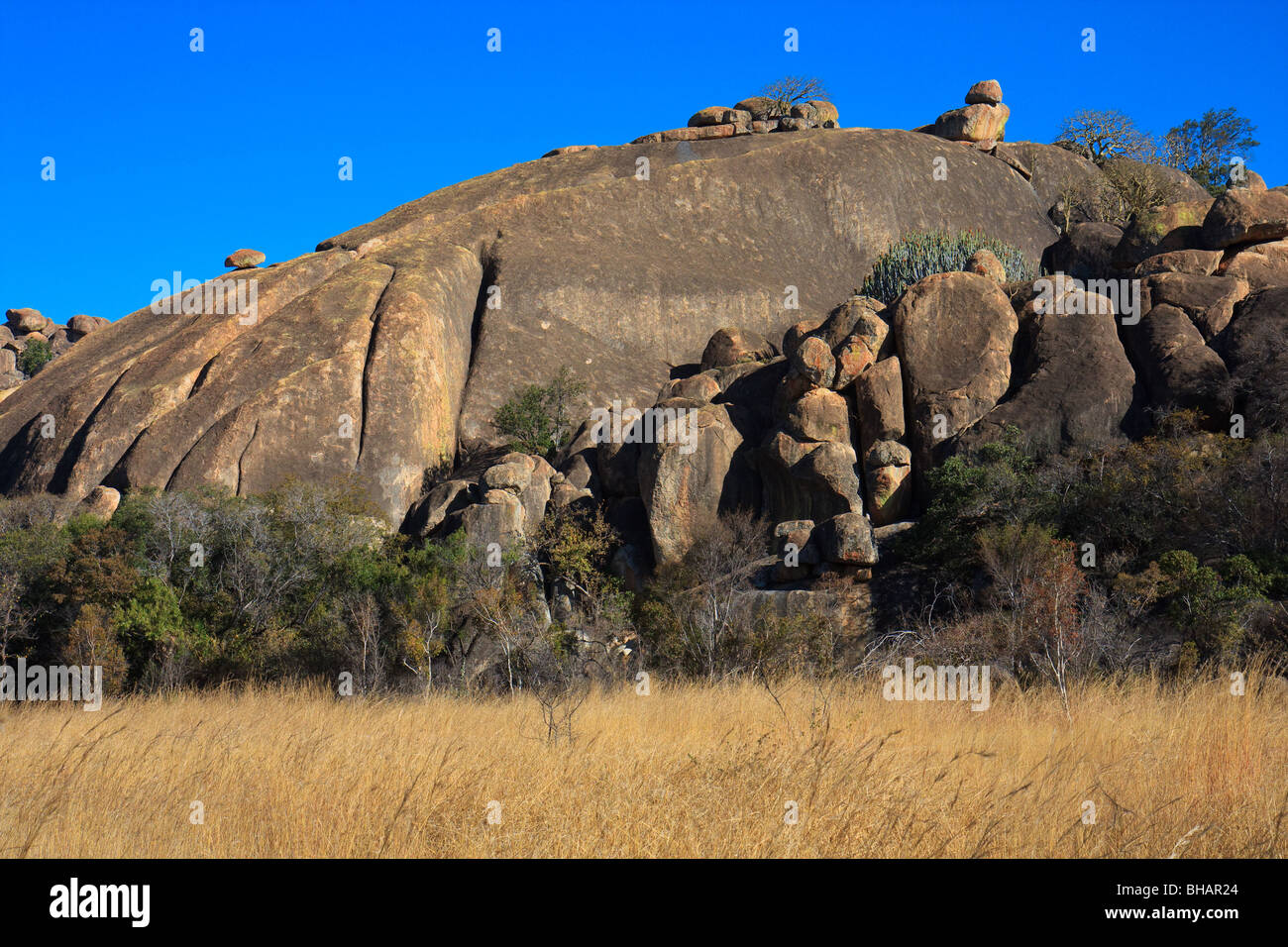 Africa Bulawayo Matobo Mountain Rock Zimbabwe Stock Photo Alamy