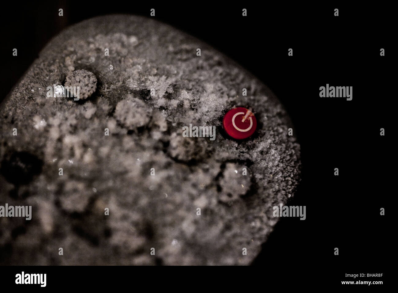 TV remote control. frozen Stock Photo Alamy