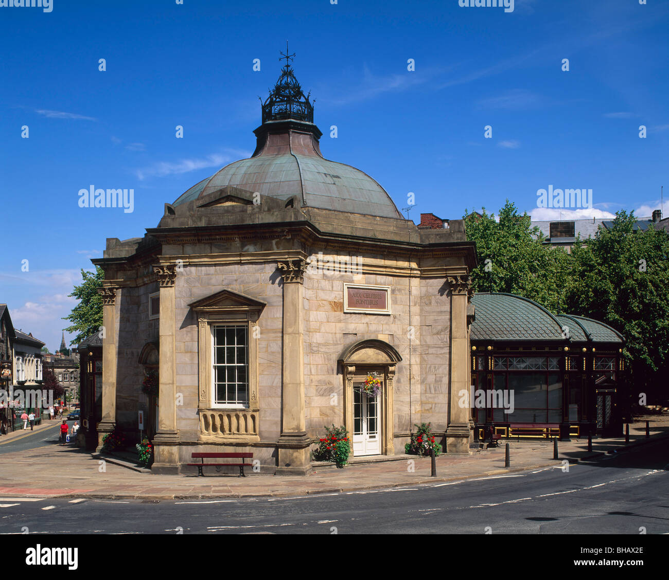 The Royal Pump Room Museum, Harrogate, North Yorkshire, England Stock Photo