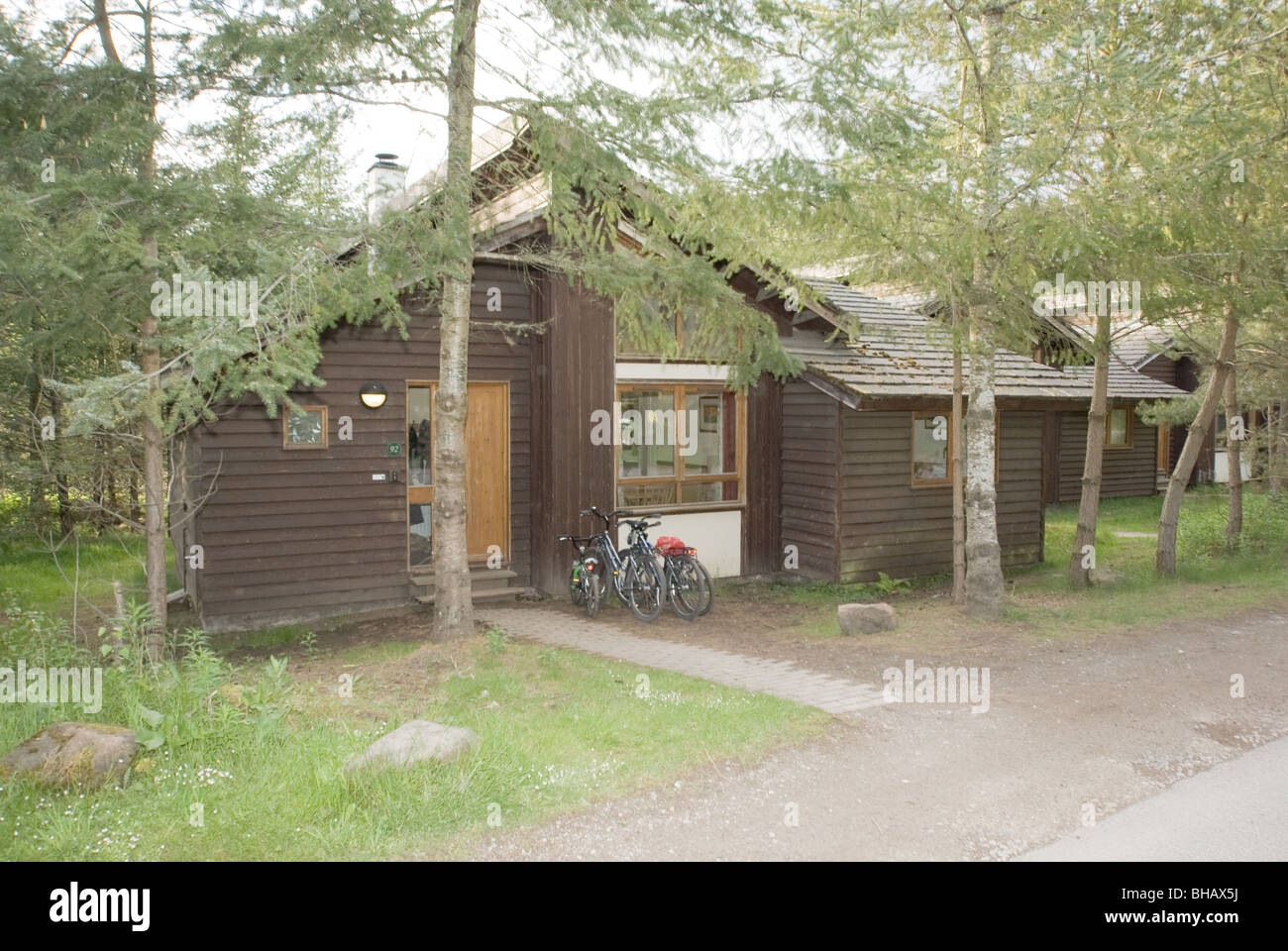 Center Parcs Accomadation - Whinfell Forest Cumbria Stock Photo