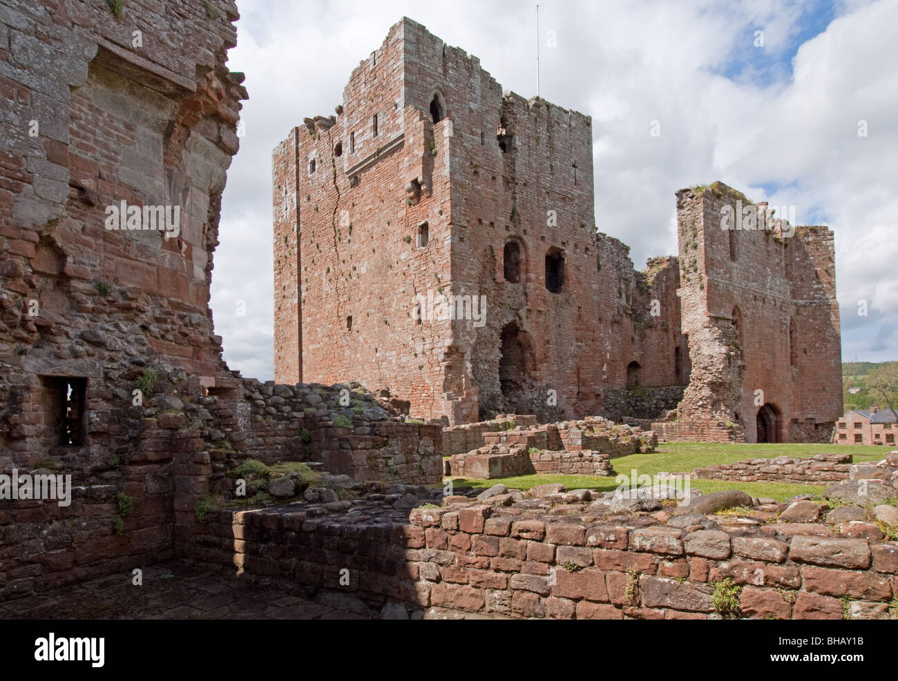 Brougham Castle near Penrith England Stock Photo Alamy