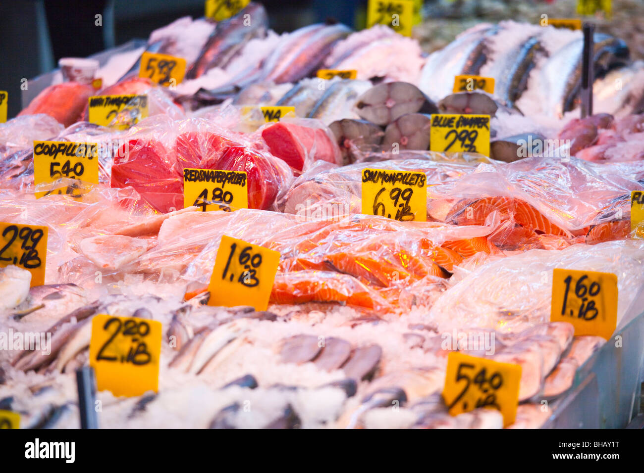 Fish market chinatown hires stock photography and images Alamy