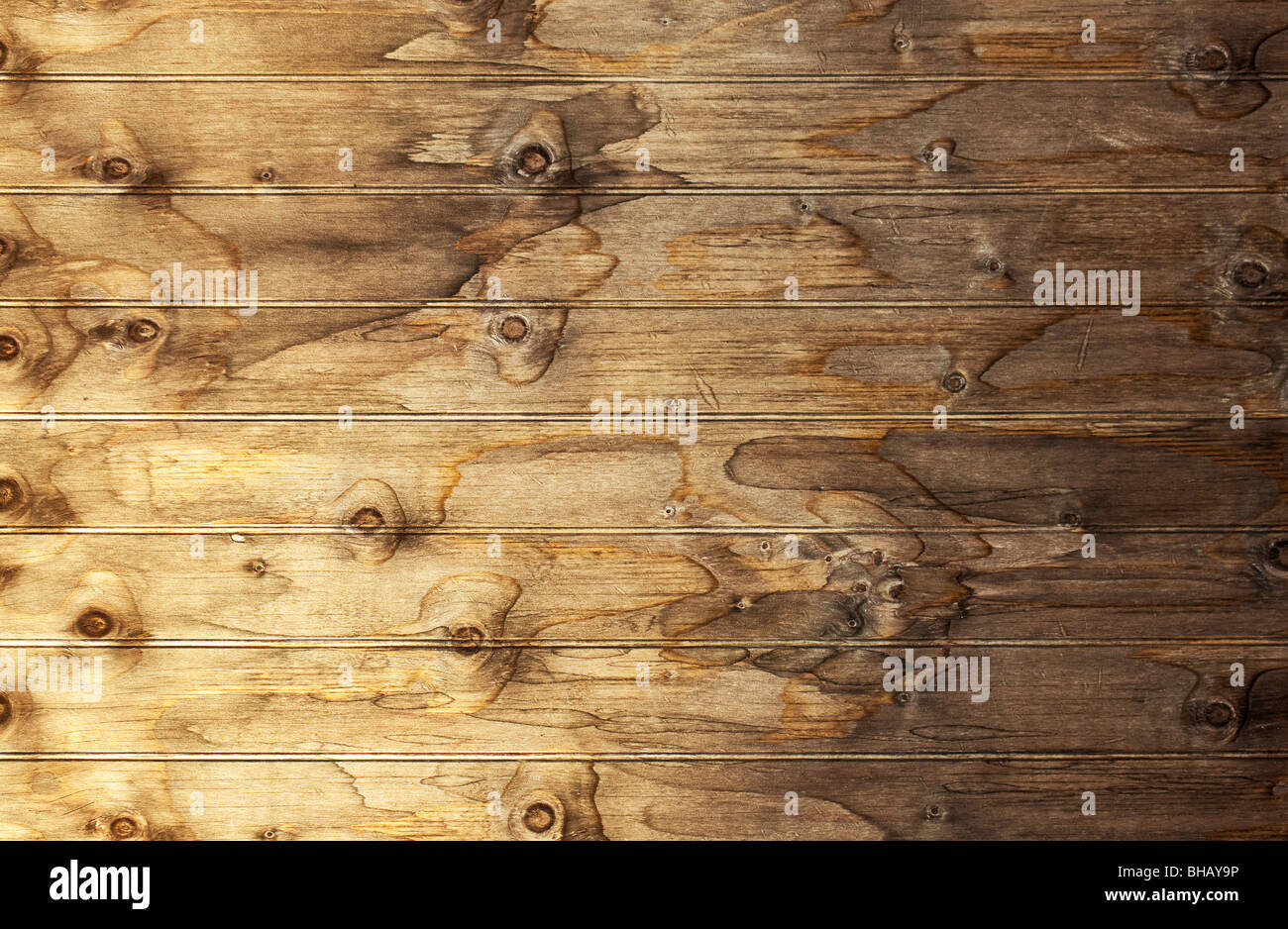 High resolution image of old wooden surface - perfect as a backdrop for people or products Stock Photo