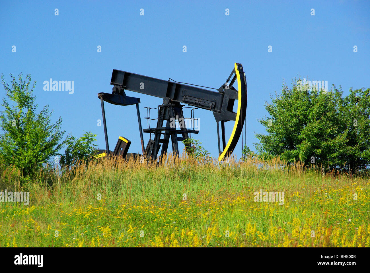 Ölpumpe - oil pump 01 Stock Photo