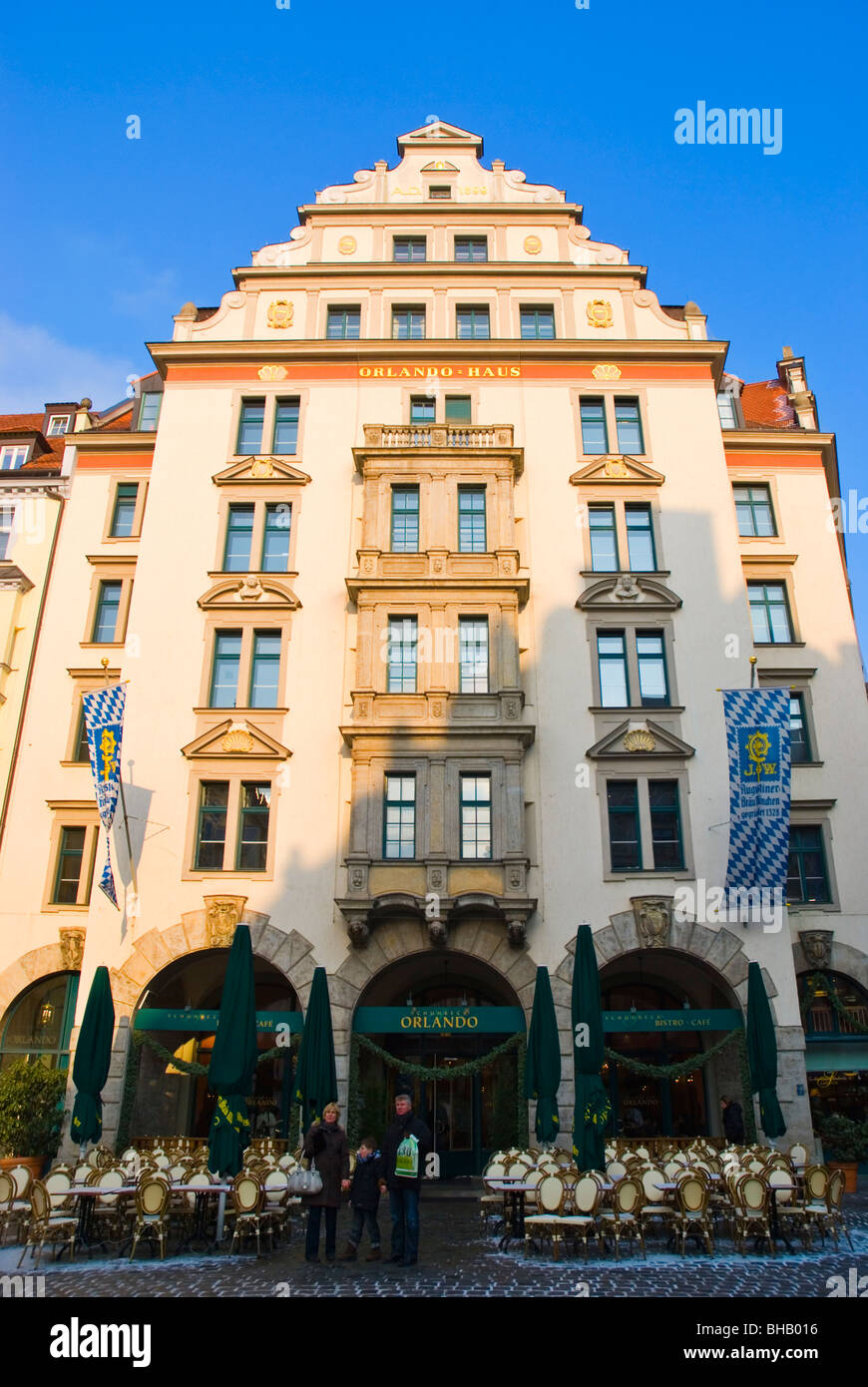 Orlando Haus Housing Cafe And Restaurant Platzl Munich Bavaria