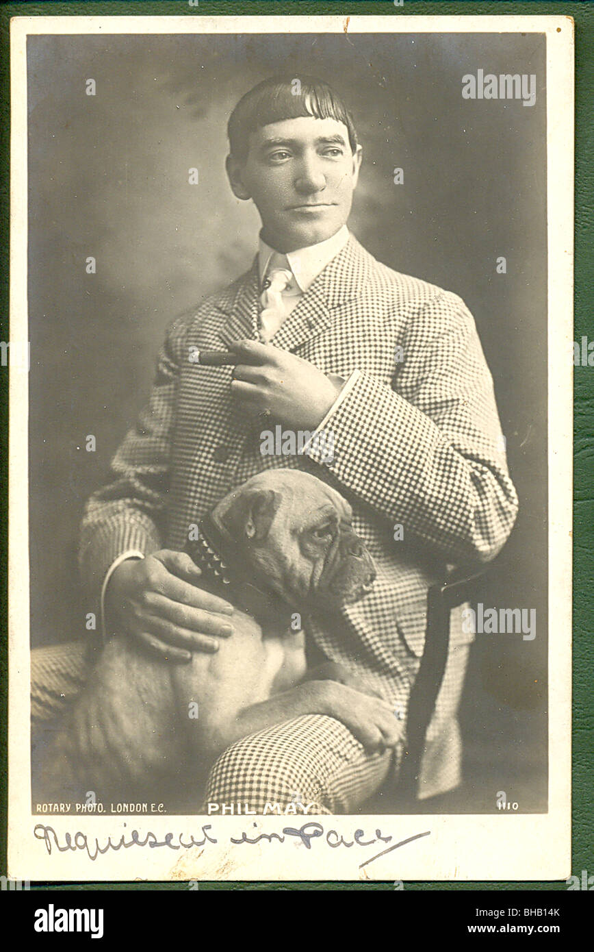 picture-postcard-of-phil-may-artist-1864-1903-stock-photo-alamy