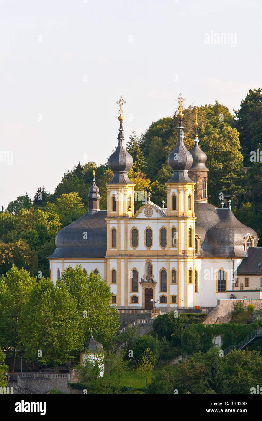PILGRIMAGE CHURCH KAEPPELE, BUILT OF BALTHASAR NEUMANN, WURZBURG, FRANCONIA, BAVARIA, GERMANY