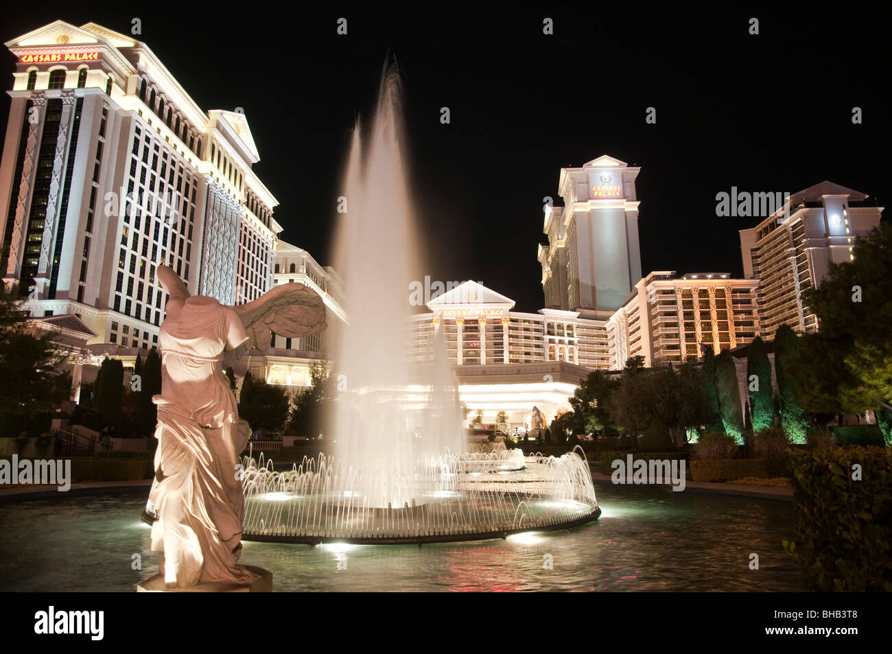 Caesars palace fountains hi-res stock photography and images - Alamy