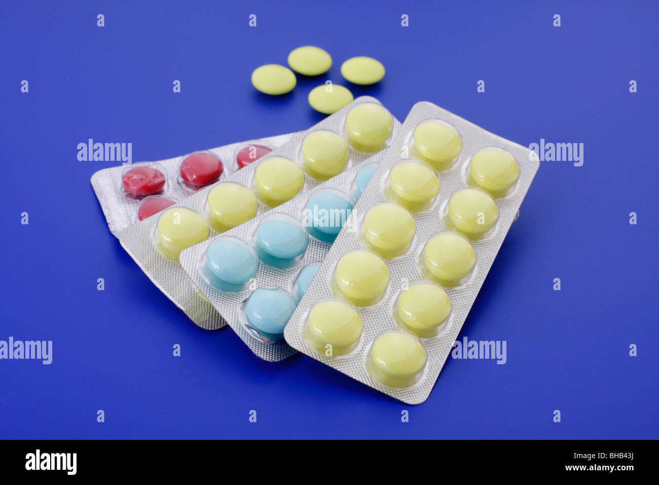 Medical Tablets Stock Photo