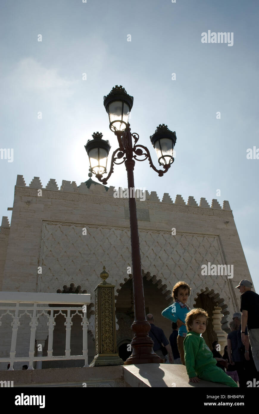 Mausoleum of Mohammed V, Rabat, Morocco. Stock Photo