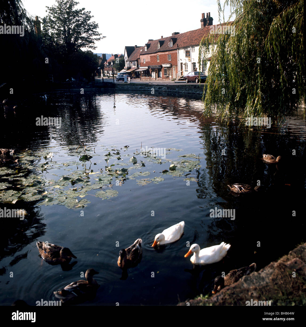 England. The village of Otford, Kent. Stock Photo