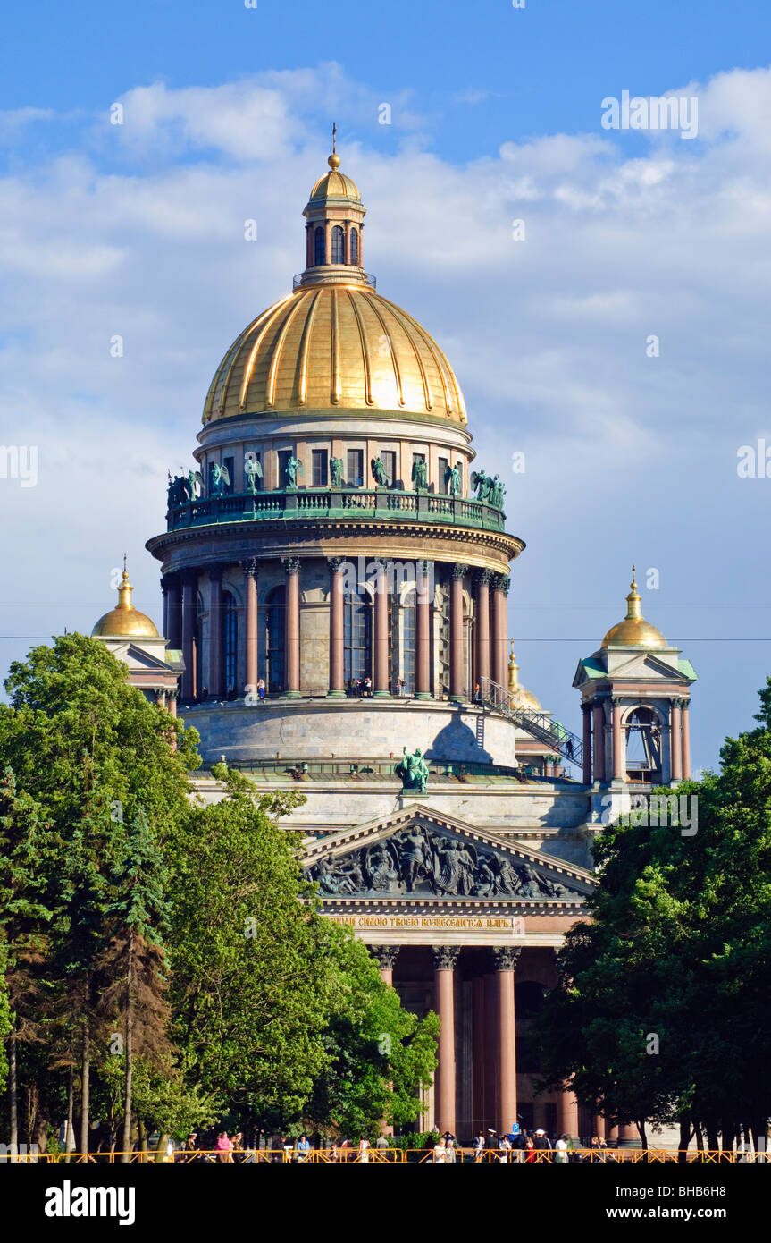 St Isaac's Cathedral, St Petersburg, Russia Stock Photo