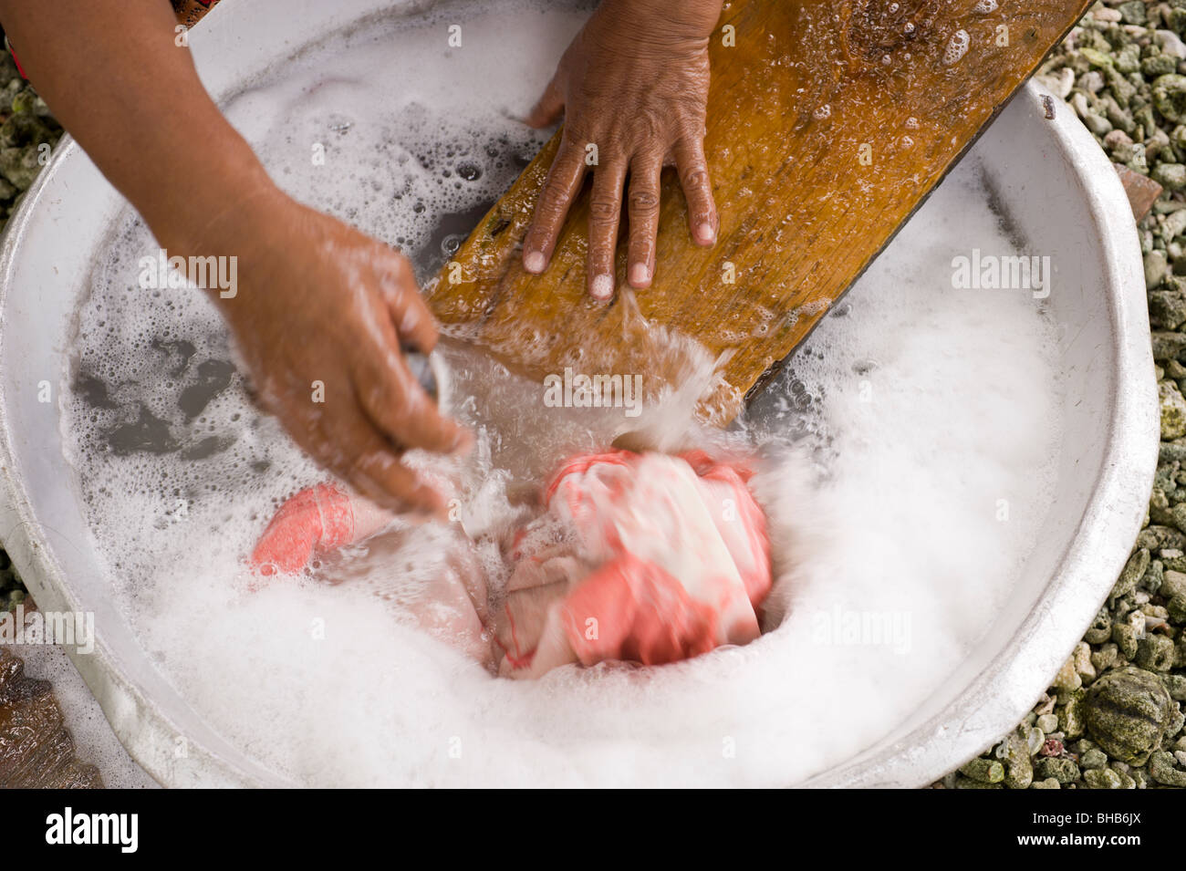 Hand washing clothes hi-res stock photography and images - Alamy