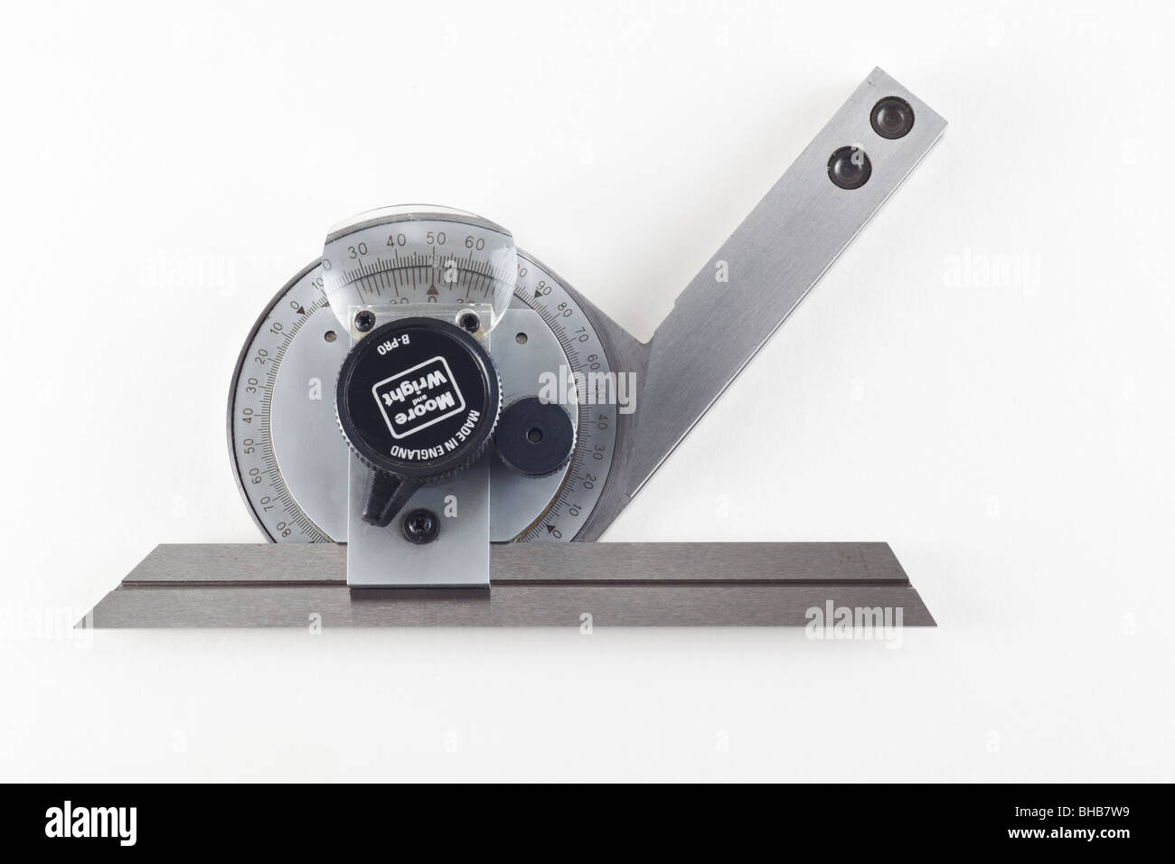 Vernier protractor Stock Photo Alamy