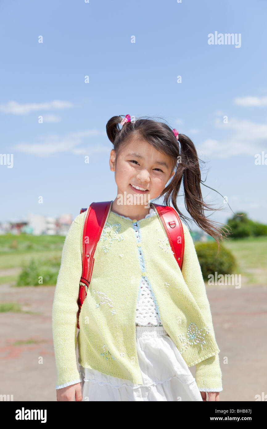 Schoolbag Angel Wings Japanese Flip Primary And Secondary School Students