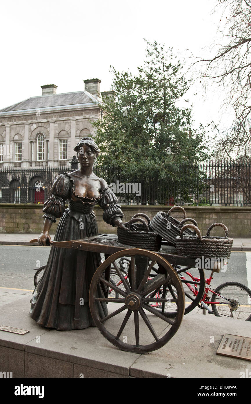 Statue of Molly Malone. Dublin, Ireland Stock Photo Alamy