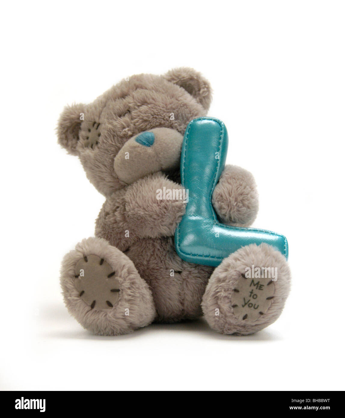 teddy bear with alphabet